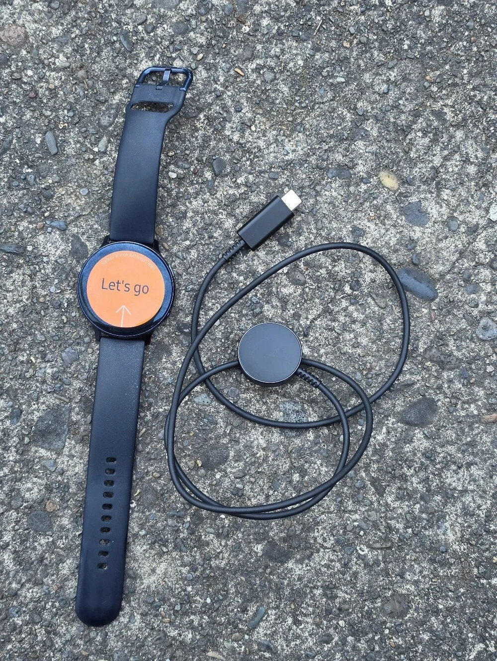 Samsung Galaxy Active2 smartwatch, black